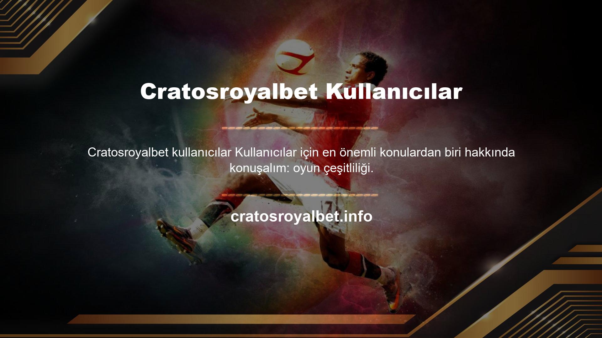Birçok bahis sitesine göre Cratosroyalbet bahis, bahis ve oyun seçenekleri ile dikkat çeken sitelerden biridir