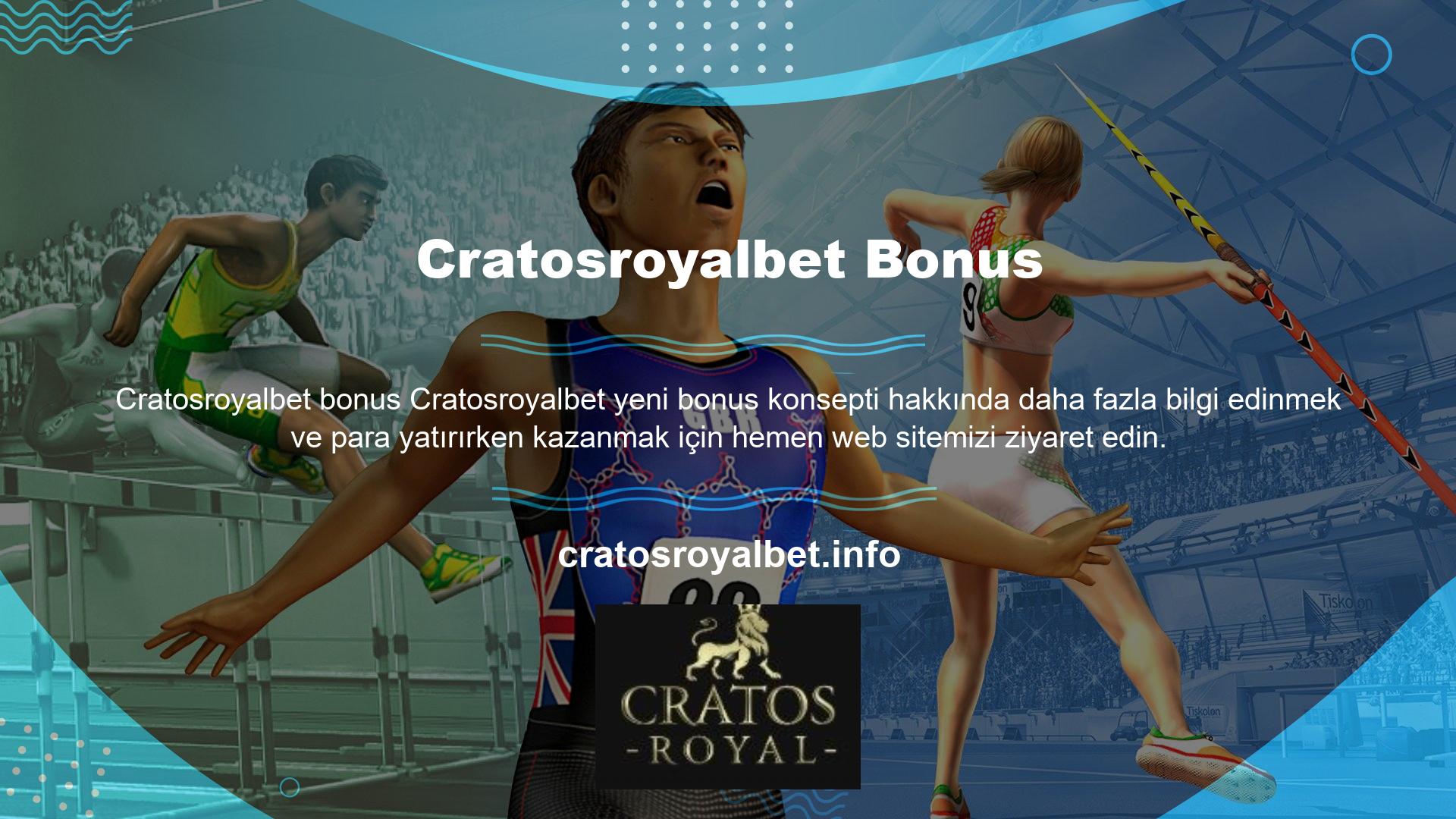 Cratosroyalbet Bonus