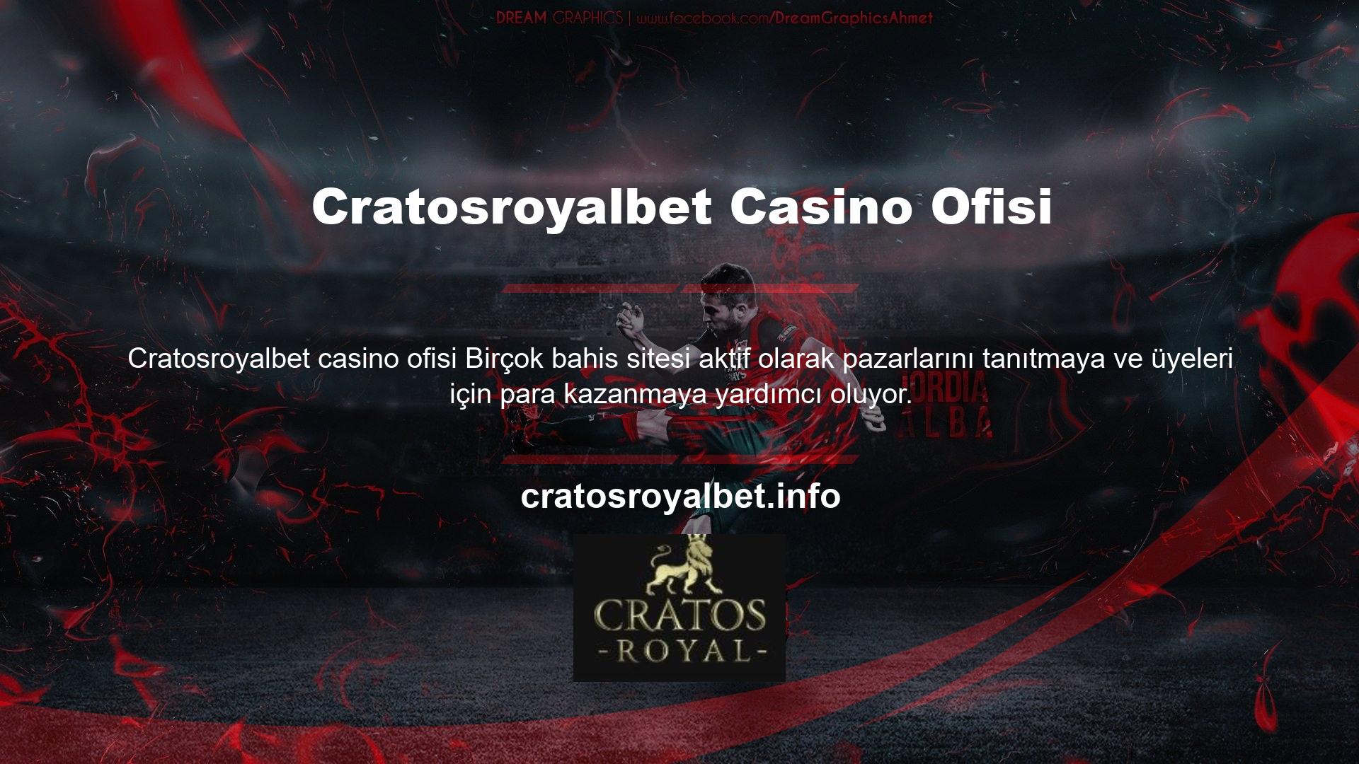 Cratosroyalbet casino ofisi