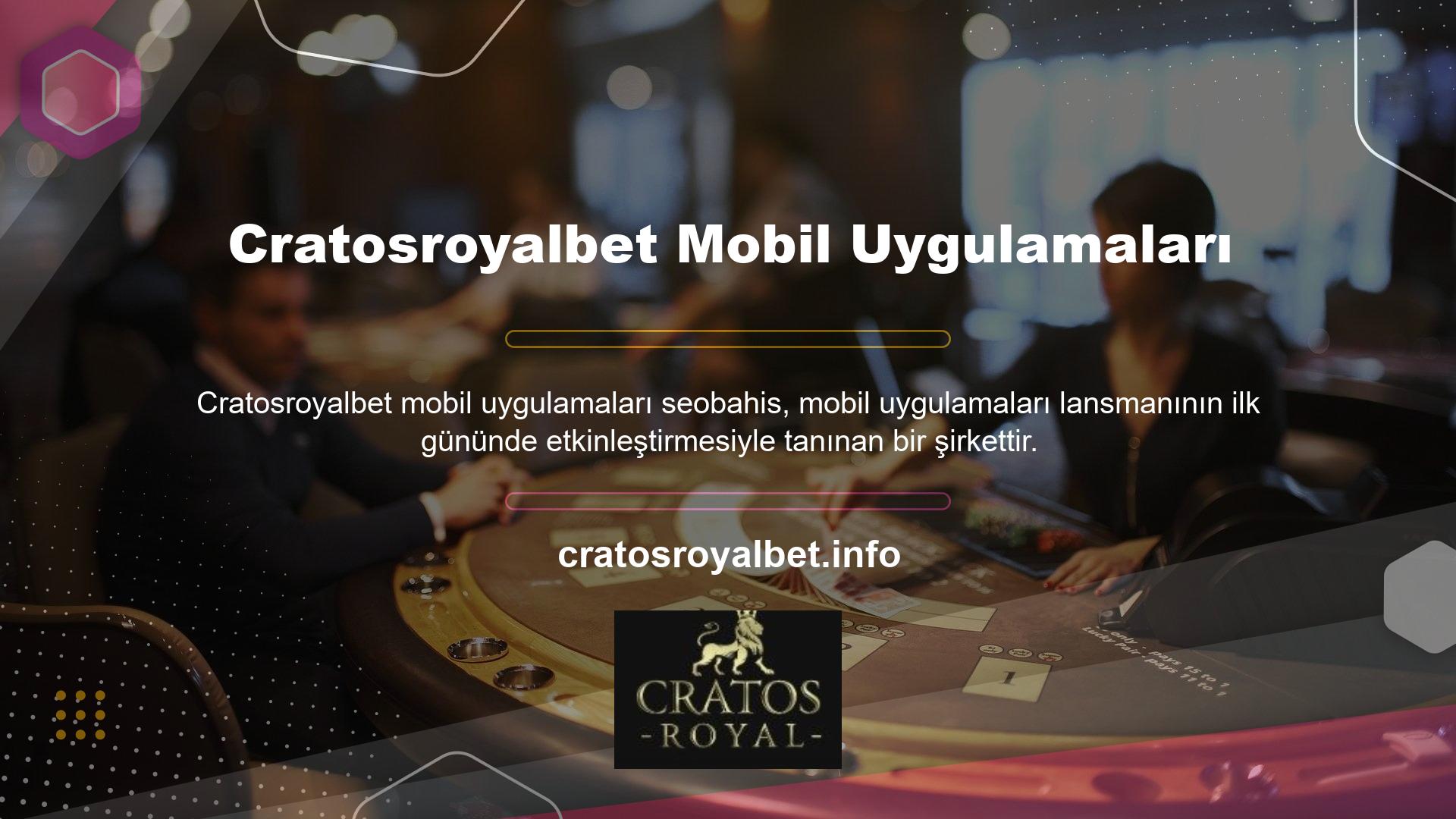 Cratosroyalbet mobil sitesi, masaüstünden farklı arayüzü ile dikkat çekiyor