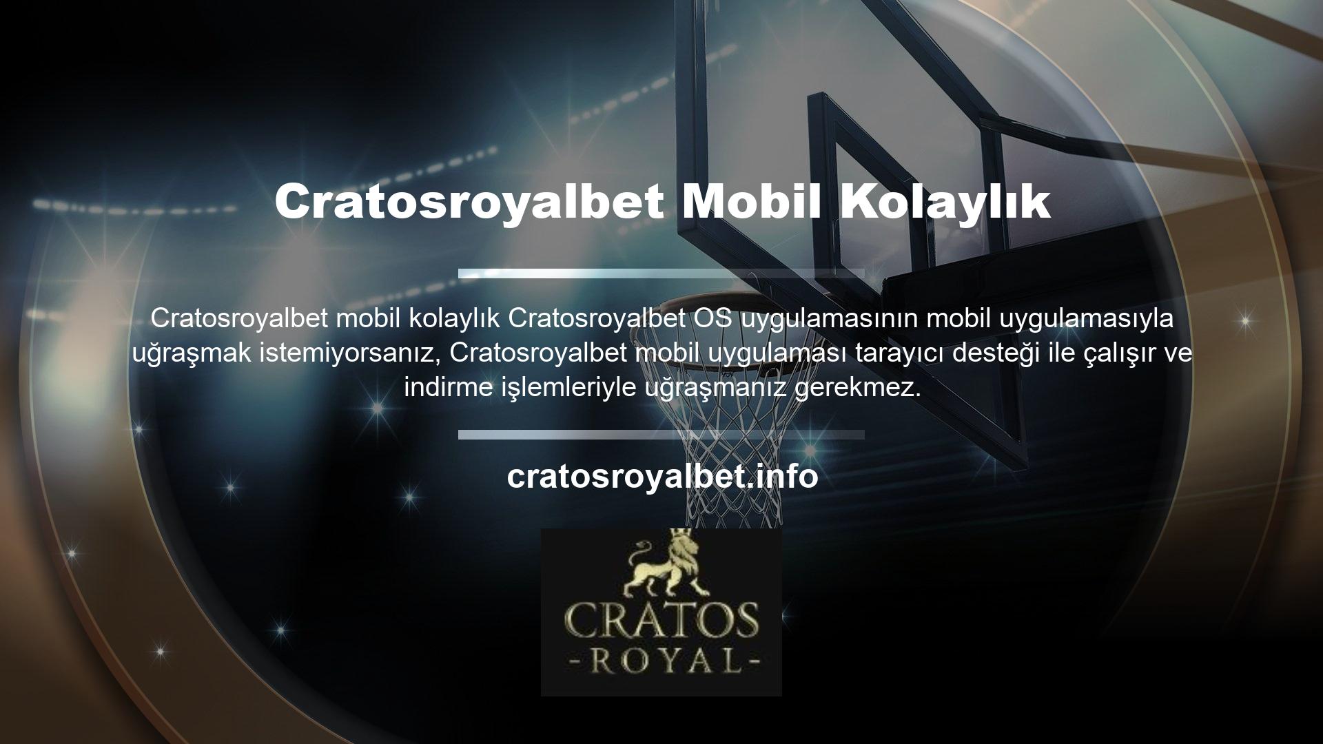 Cratosroyalbet iOS uygulaması yararlı mobil uygulamadır